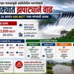 भंडारदरा पाणलोटात मुसळधार पाऊस; धरणांच्या जलसाठ्यात मोठी वाढ