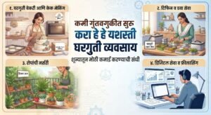 कमी गुंतवणुकीत सुरू करा हे यशस्वी घरगुती व्यवसाय